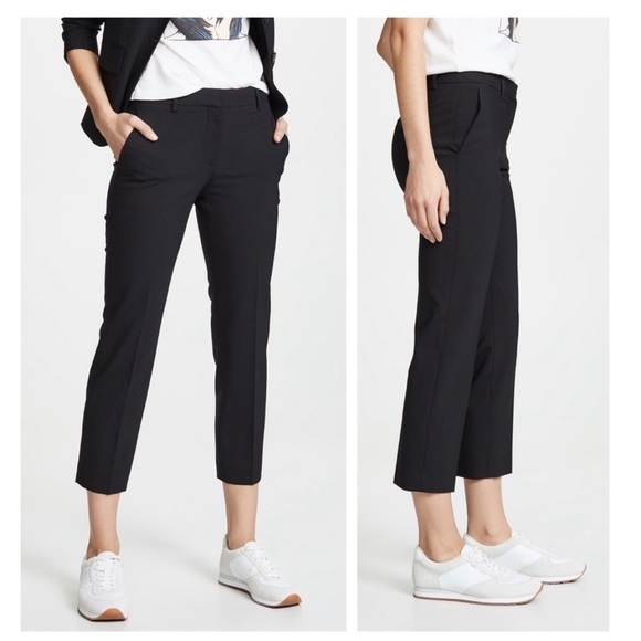 Theory Pants - Theory Treeca 2 Classic Suit Pants in Black